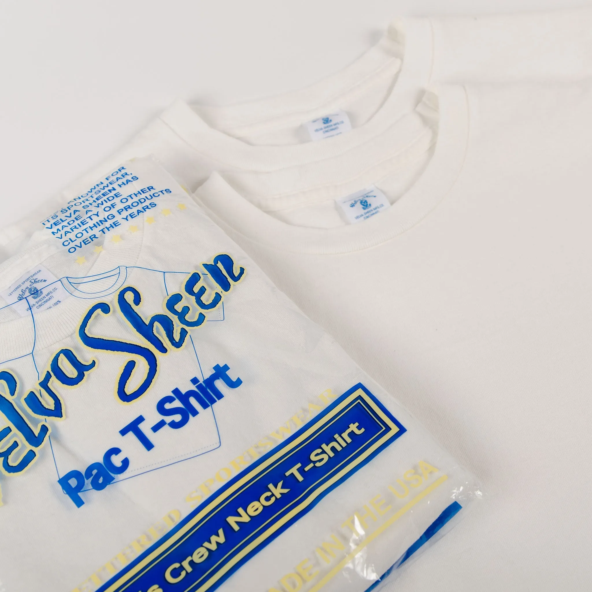 2 Pack Crewneck Tee - White/White