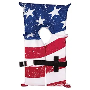 AIRHEAD Youth Type II Keyhole Life Vest Stars & Stripes