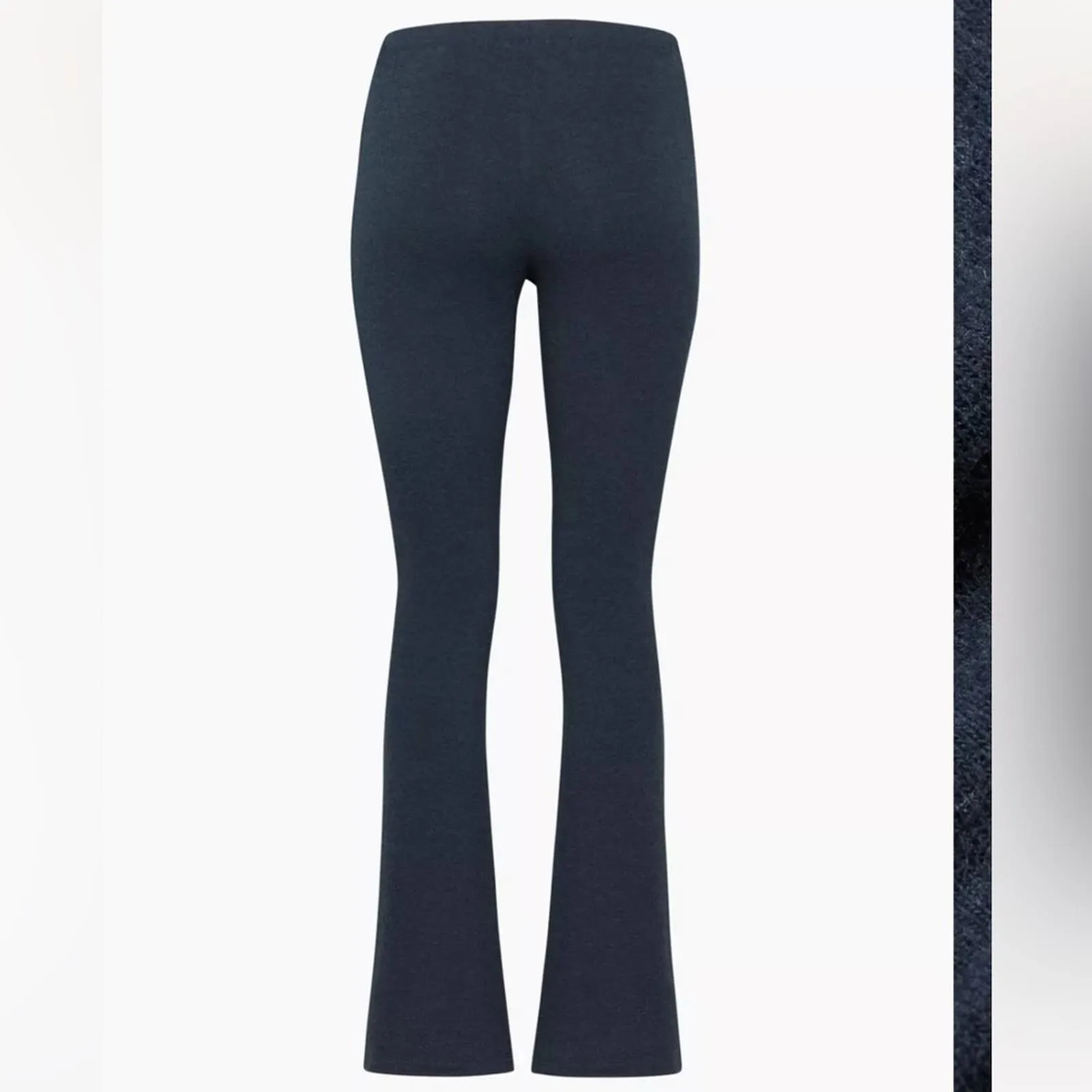 Aritzia Wilfred Free Aster Navy Low Rise Flared Navy Lounge Yoga Pants (Small)