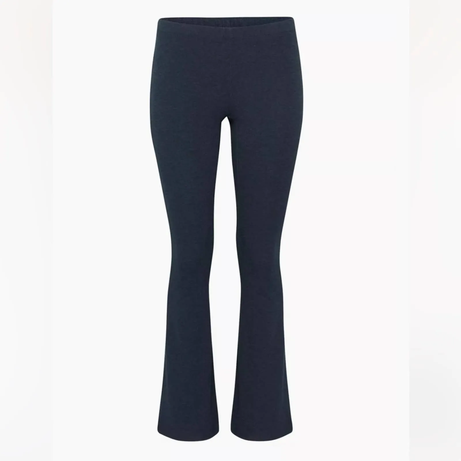 Aritzia Wilfred Free Aster Navy Low Rise Flared Navy Lounge Yoga Pants (Small)