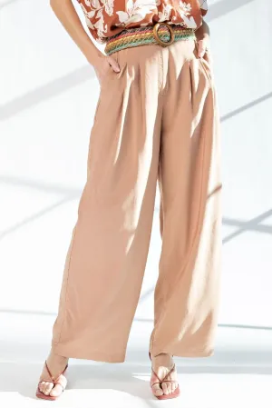 Casandra Pleated Wide Leg Pants