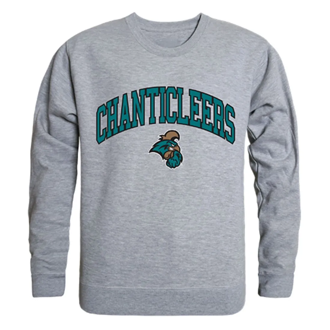 CCU Coastal Carolina University Campus Crewneck Pullover Sweatshirt Sweater Heather Grey