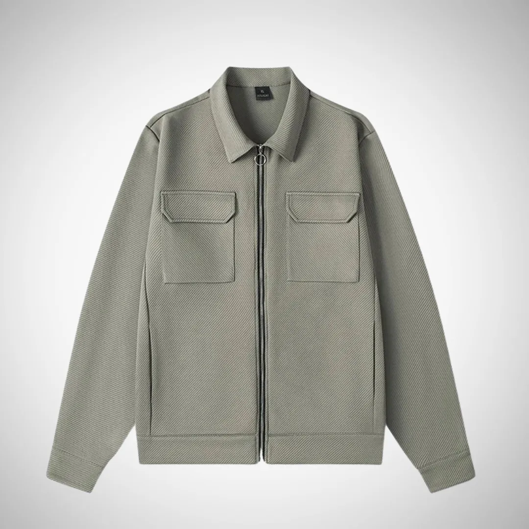 Christoph Textured Zip Jacket