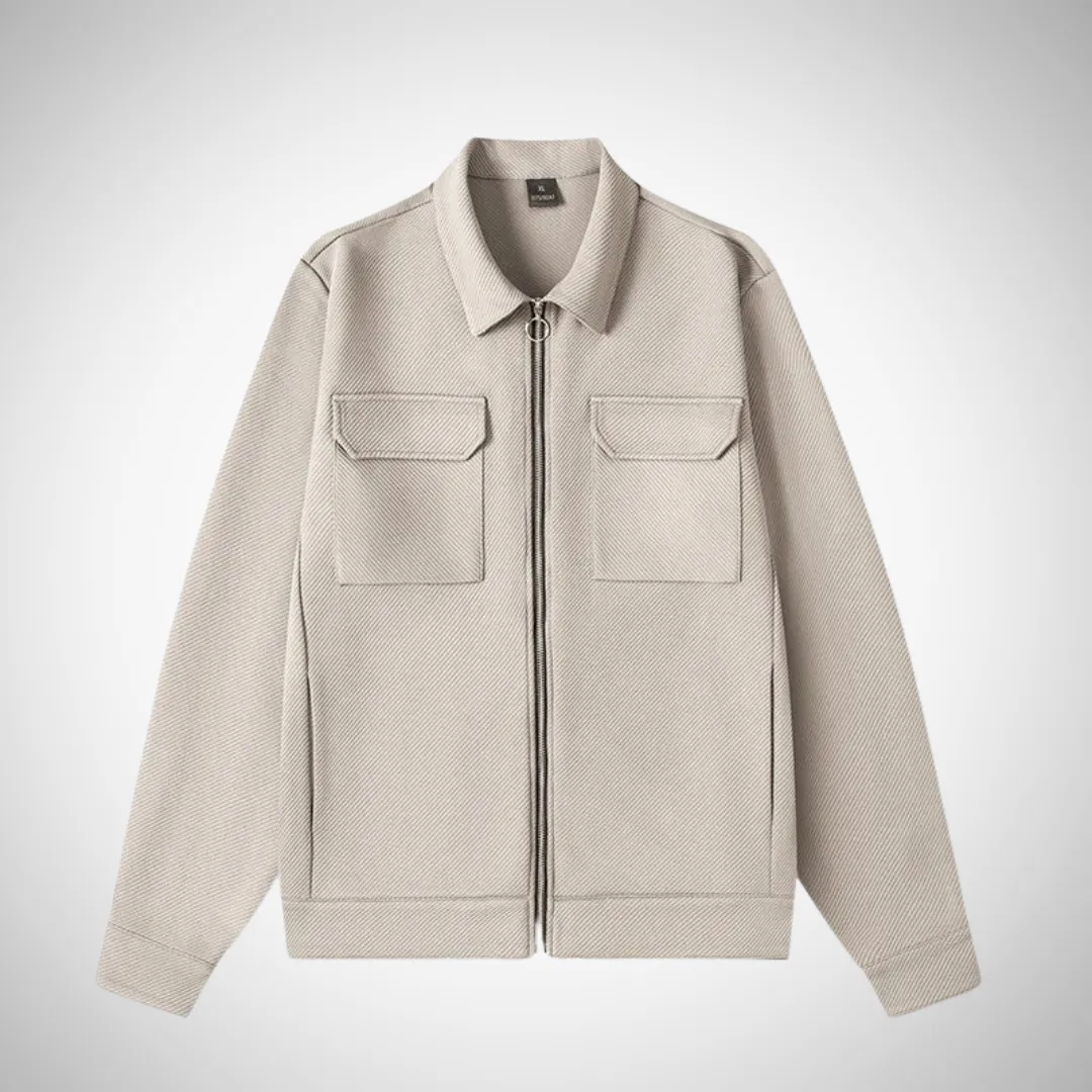 Christoph Textured Zip Jacket
