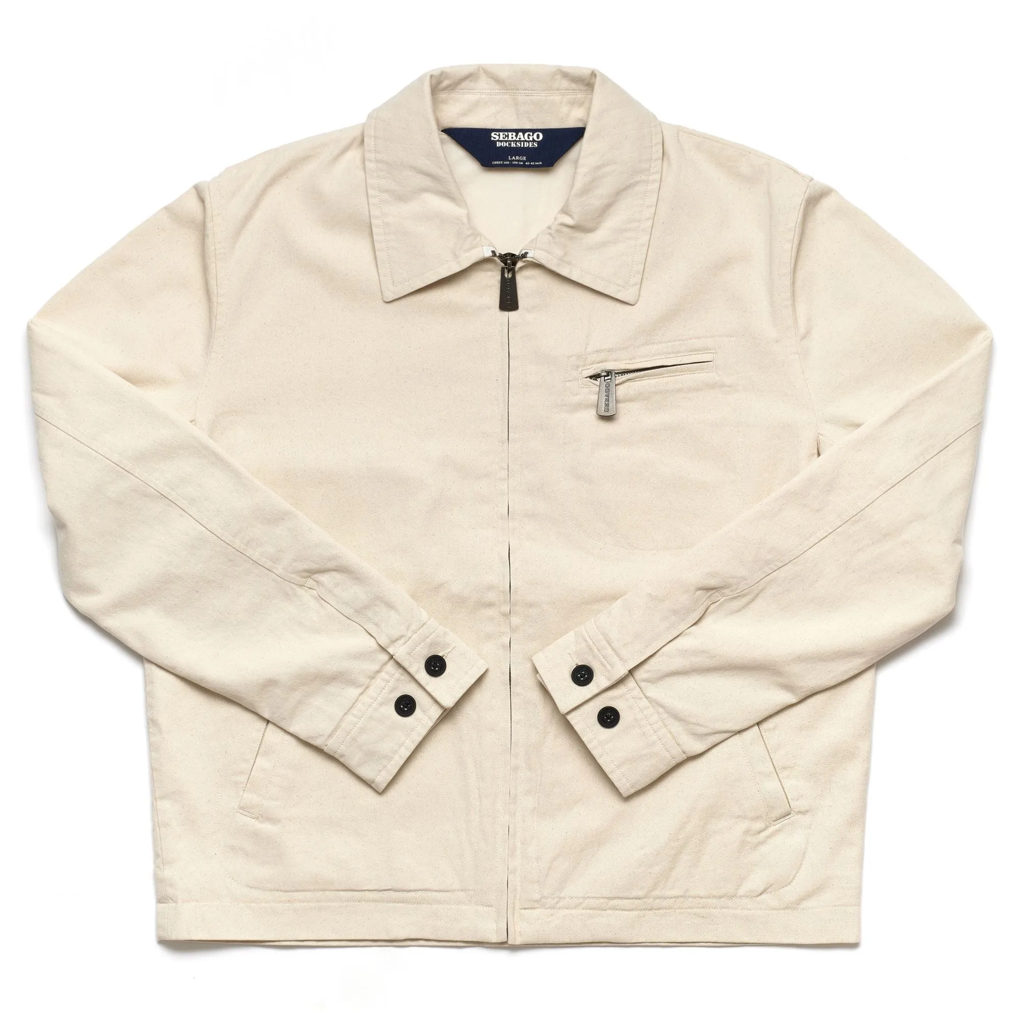 DECK TWILL - Jackets - Short - Man - BEIGE SWAN