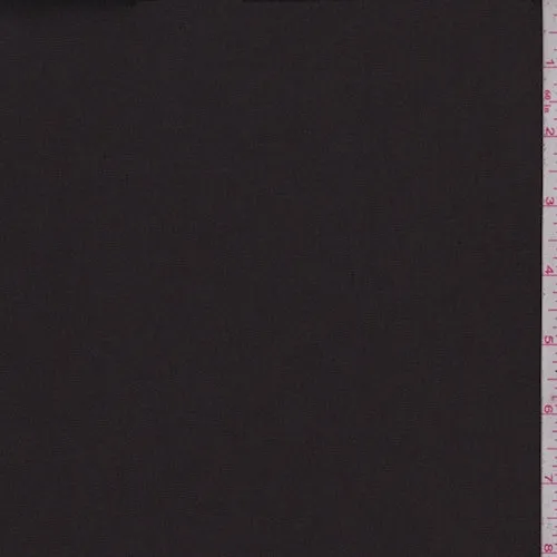 Espresso Brown Stretch Poplin Fabric