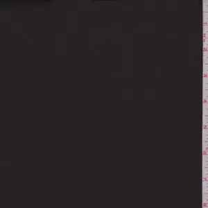Espresso Brown Stretch Poplin Fabric