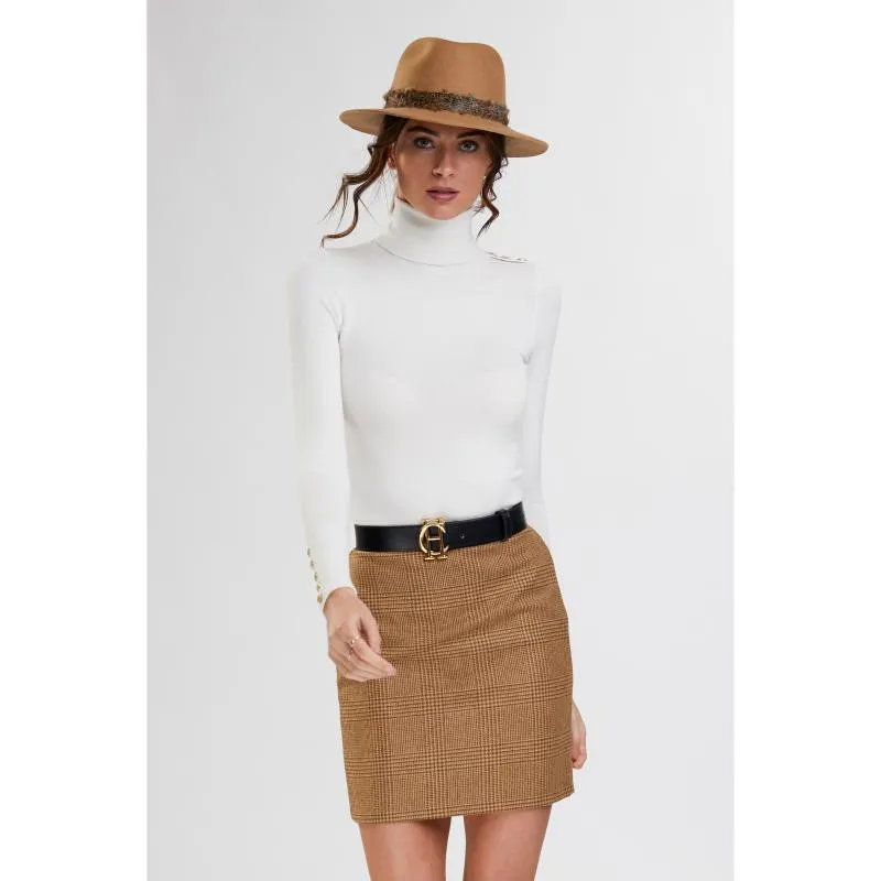 Holland Cooper Chelsea Ladies Skirt - Tawny