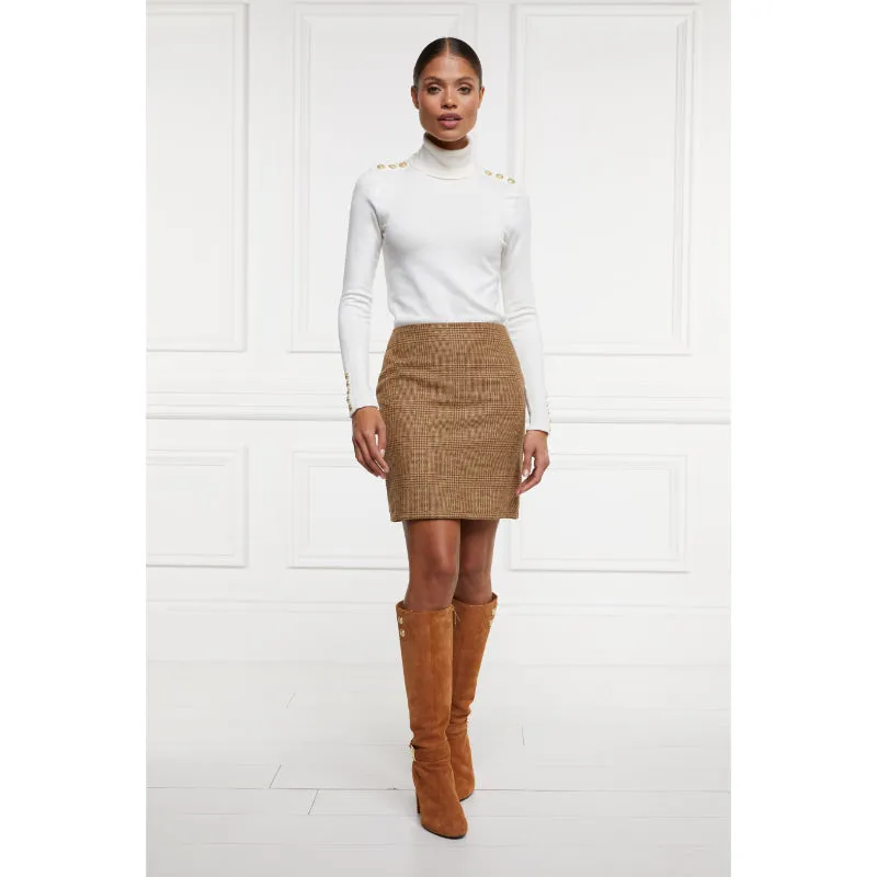 Holland Cooper Chelsea Ladies Skirt - Tawny