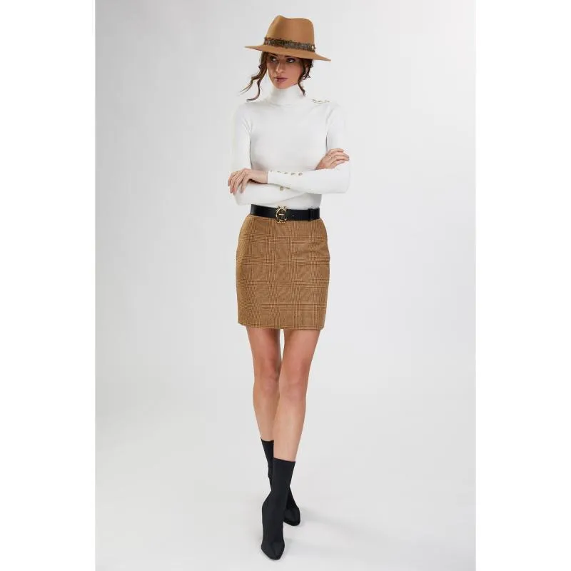 Holland Cooper Chelsea Ladies Skirt - Tawny