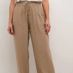 Kaffe Milia Long Wide Pants Chinchilla