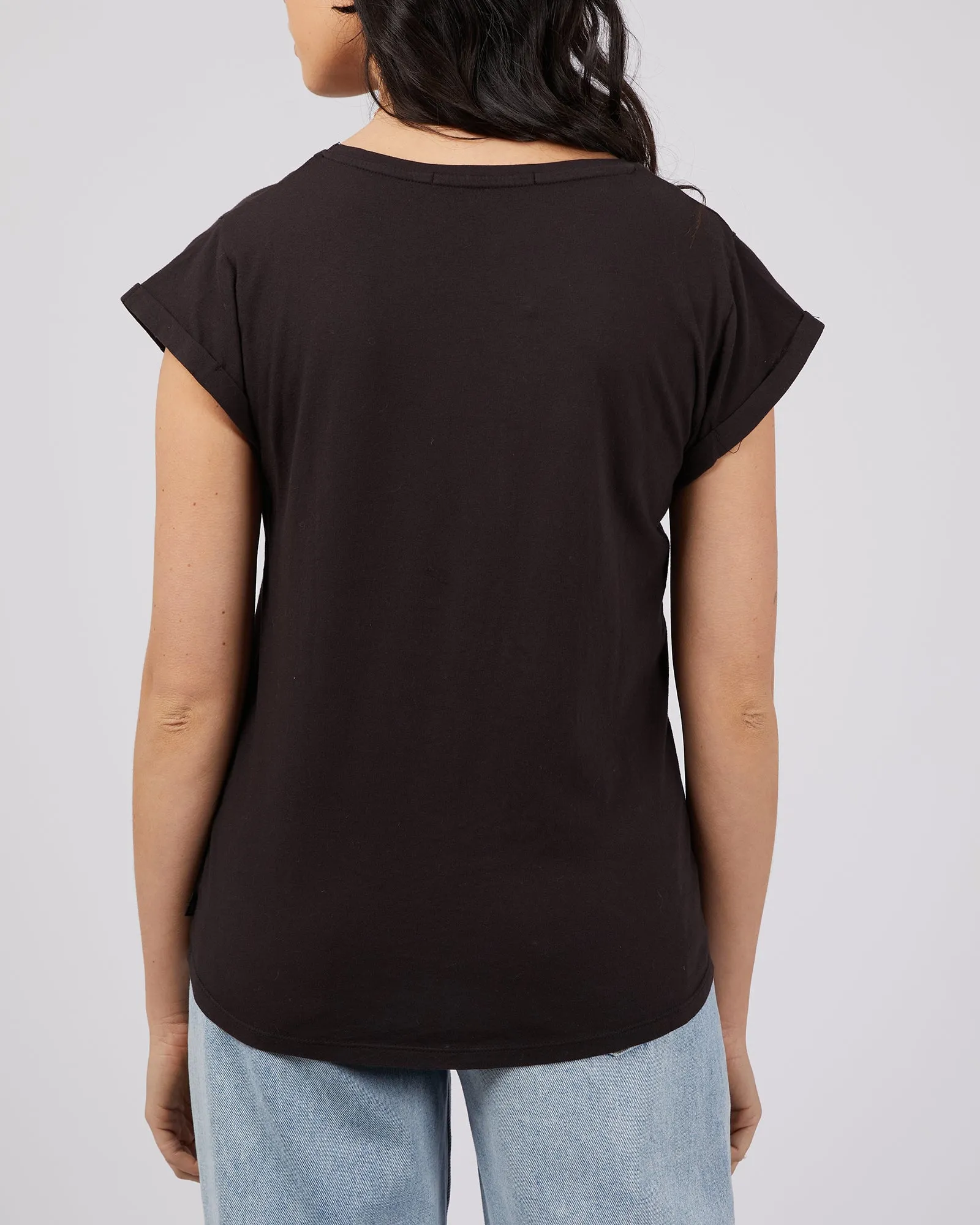 Lucy Tee Washed Black