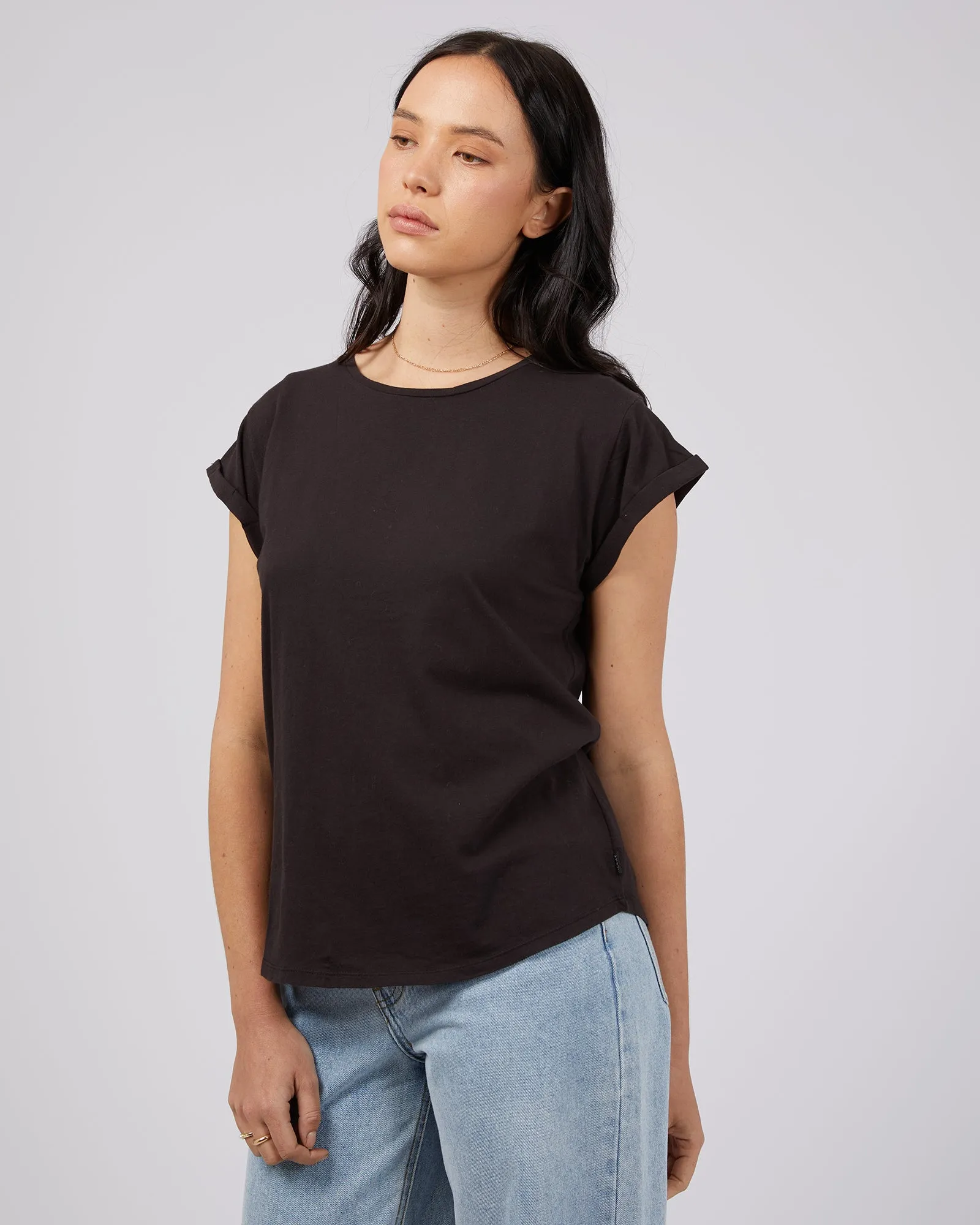 Lucy Tee Washed Black