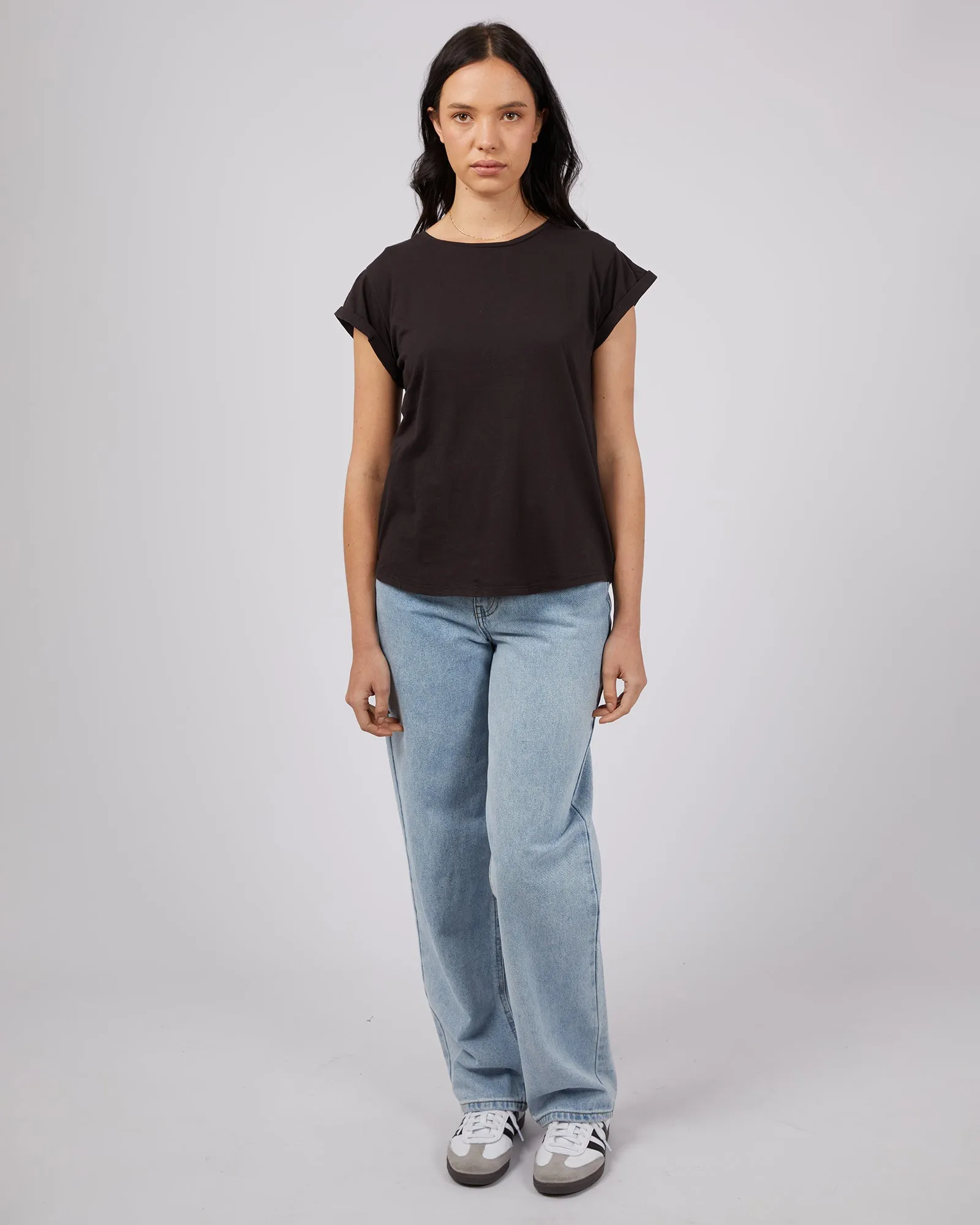 Lucy Tee Washed Black