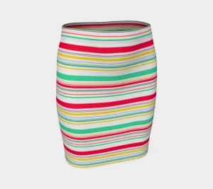 Melon Fitted Skirt