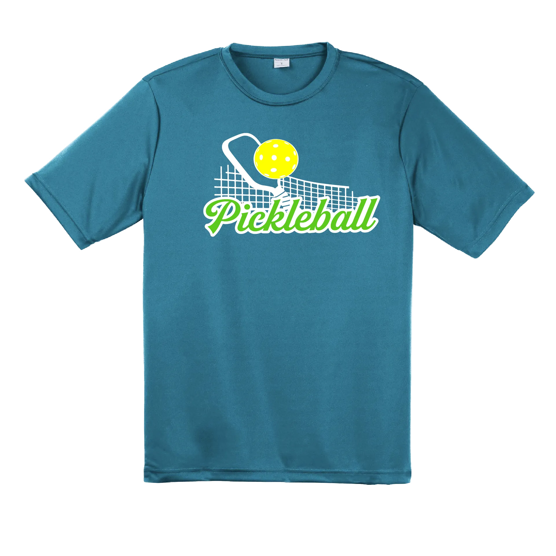 Pickleball Net | Men's Short Sleeve Pickleball Shirts | 100% Polyester
