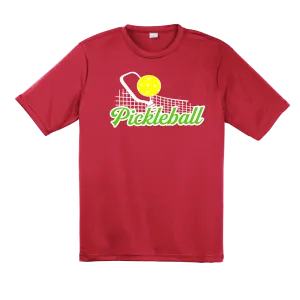 Pickleball Net | Men's Short Sleeve Pickleball Shirts | 100% Polyester