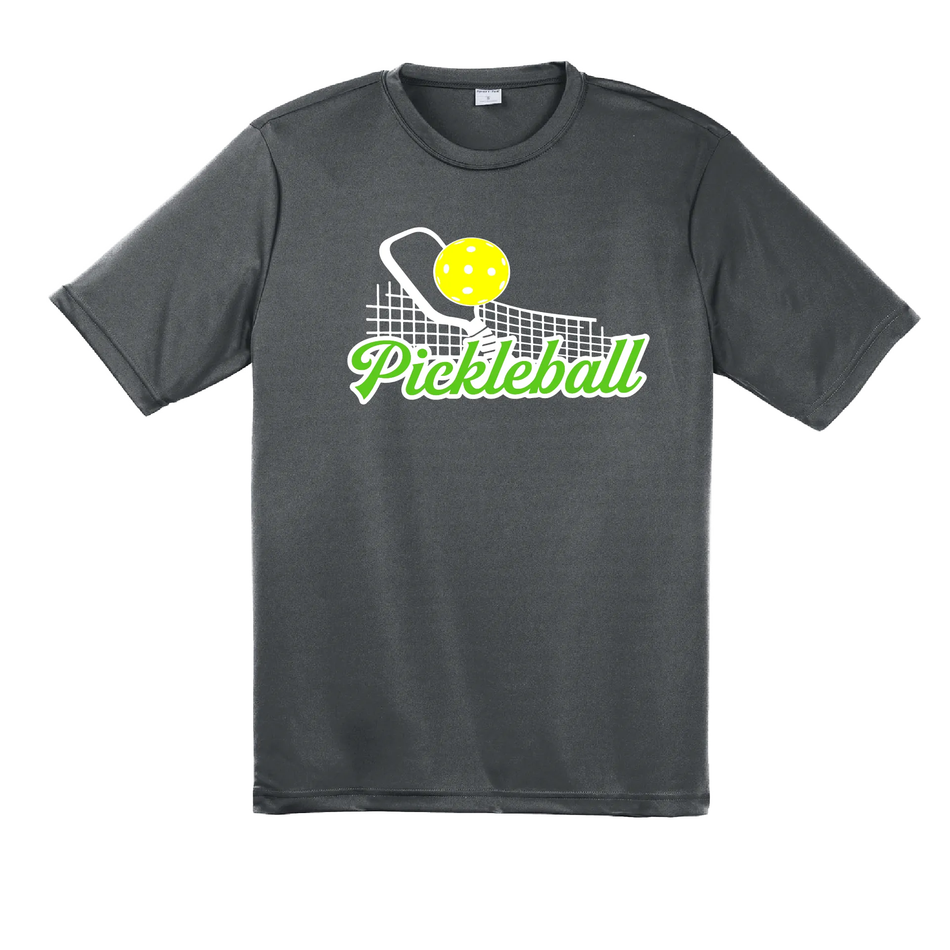Pickleball Net | Men's Short Sleeve Pickleball Shirts | 100% Polyester