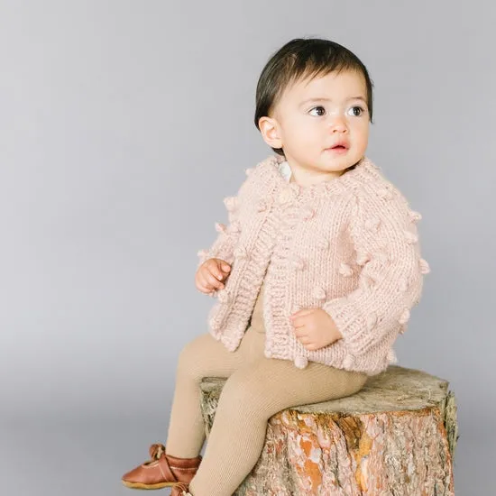 Popcorn Knit Cardigan - Various Colors