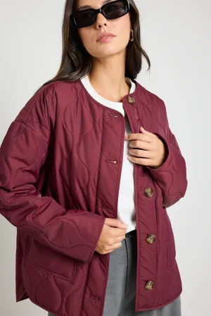 SBT PEAK OVERSIZED PADDED SHELL JACKET