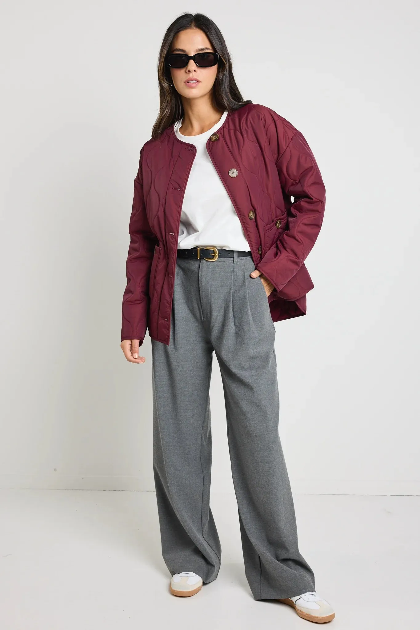 SBT PEAK OVERSIZED PADDED SHELL JACKET