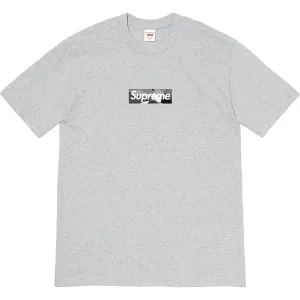 Supreme Emilio Pucci Box Logo Tee Heather Grey Black